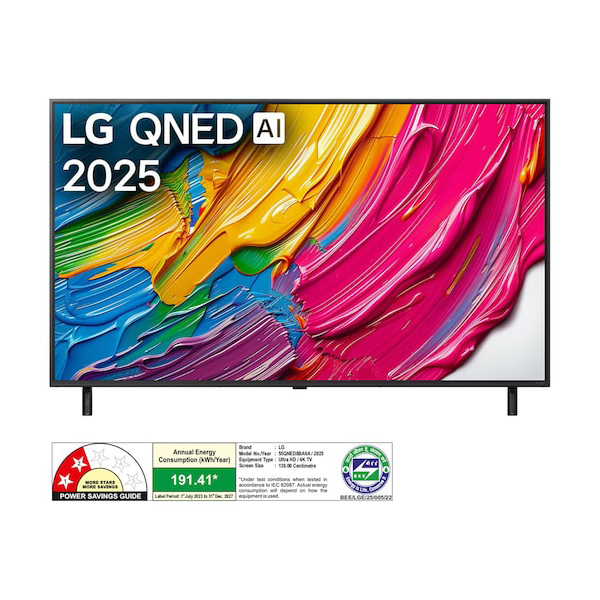 Buy LG 139cm 55 inch 55QNED8BA6A QNED Smart TV - Vasanth and Co