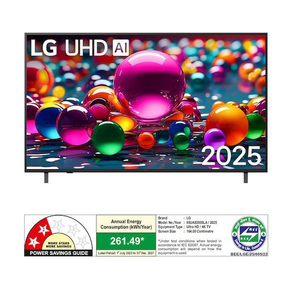 Buy LG 164 cm 65 inch 65UA83006LA 4K UHD AI TV - Vasanth and Co