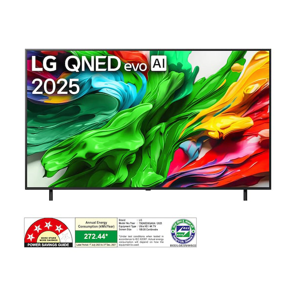 Buy LG 189cm 75 inch 75QNED8GA6A 4K MiniLED Smart TV - Vasanth and Co