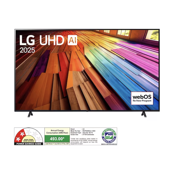 Buy LG 217cm 86 inch 86UT80506LA 4K UHD AI TV - Vasanth and Co