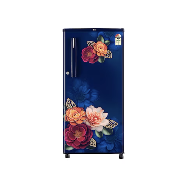 Buy LG 185L 3 Star GL-B199OBKD Direct Cool Single Door Refrigerator - Vasanth and Co