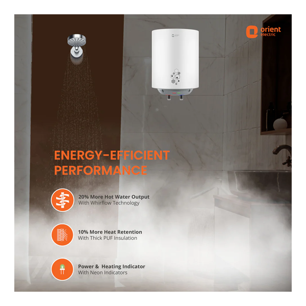 Buy Orient 15L Ecoswift Pro Water Heater – Vasanth and Co