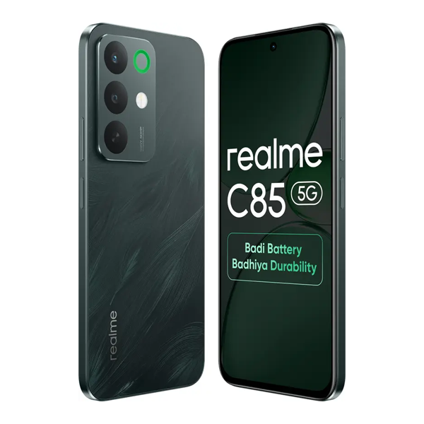 Buy Realme C85 5G 4GB 128GB Peacock Green Mobile Phone – Vasanth and Co