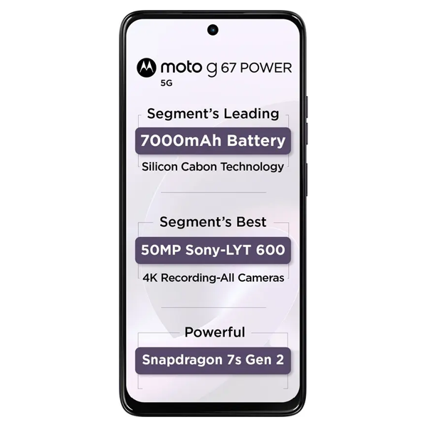 Buy Motorola G67 Power 8GB 128GB Parachute Mobile Phone – Vasanth and Co