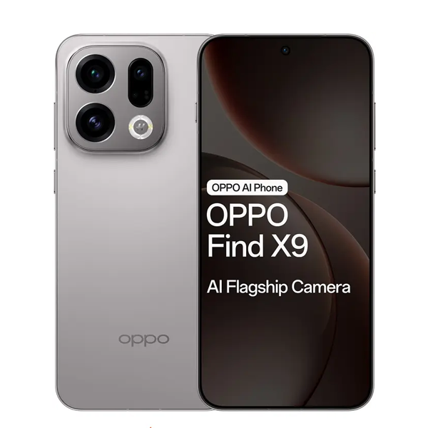 Buy Oppo Find X9 5G 12GB 256GB Titanium Grey Mobile Phone – Vasanth and Co