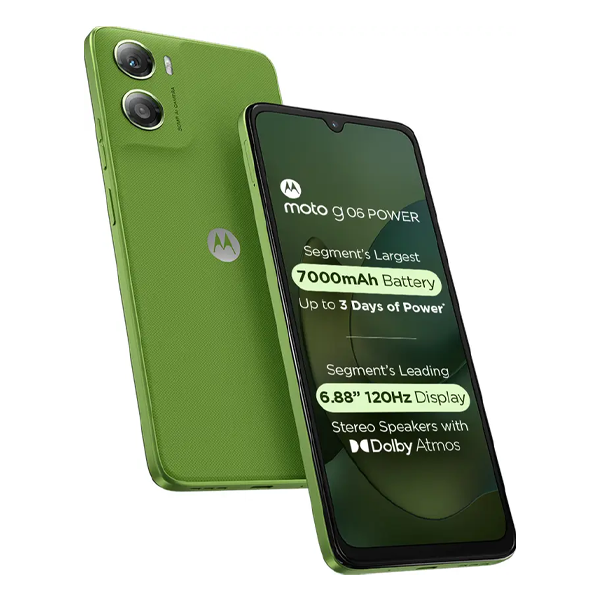 Motorola G06 Power 4 GB RAM 64 GB Pantone Tendril Mobile Phone  – Vasanth and Co 