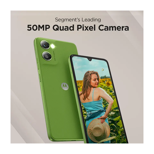Motorola G06 Power 4 GB RAM 64 GB Pantone Tendril Mobile Phone  – Vasanth and Co 