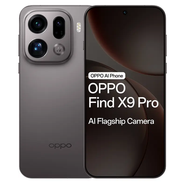 Buy Oppo Find X9 Pro 5G 16GB 512GB Charcoal Mobile Phone – Vasanth and Co