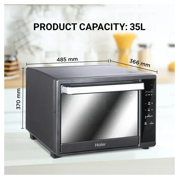 Buy Haier 35L HILOTG3501GR Oven Toaster Grill with Digital Control – Vasanth and Co
