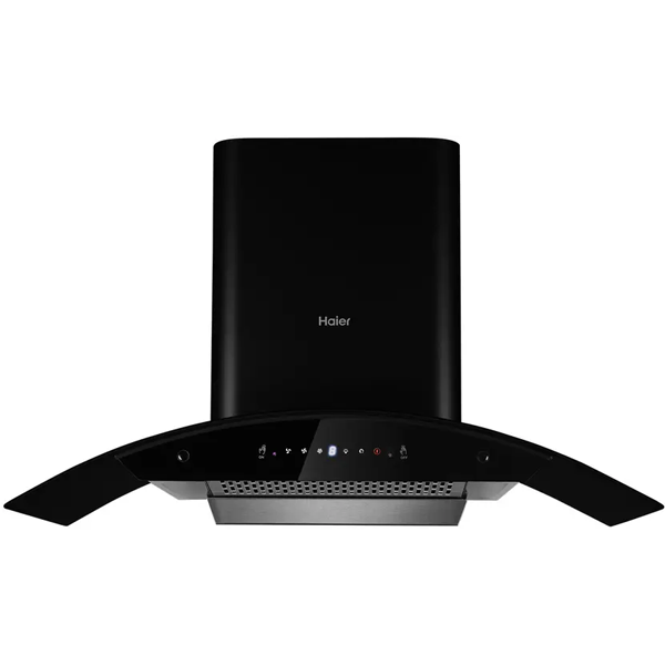 Buy Haier 90 cm HIH-G90HM-G Auto Clean Wall Mounted Black Chimney – Vasanth and Co