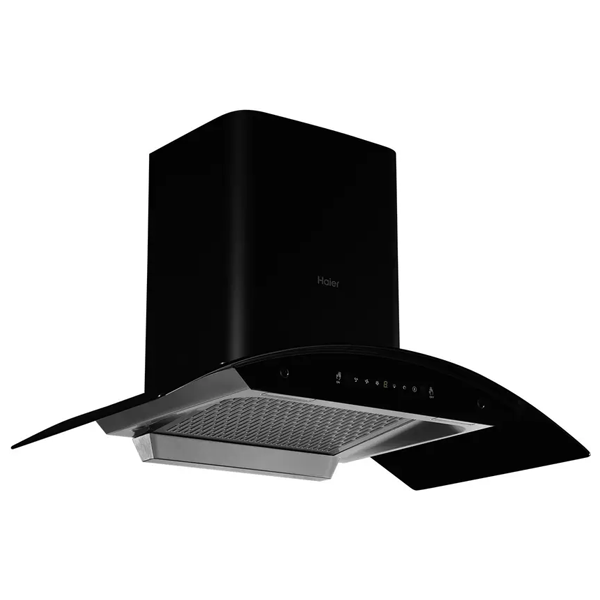 Buy Haier 90 cm HIH-G90HM-G Auto Clean Wall Mounted Black Chimney – Vasanth and Co