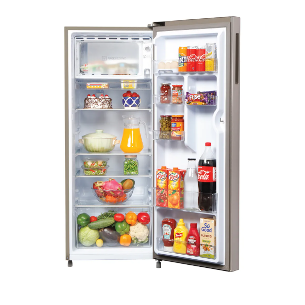 Buy Haier 215 L 3 Star HRD-2353BIS-P Inox Steel Finish Direct Cool Single Door Refrigerator – Vasanth and Co