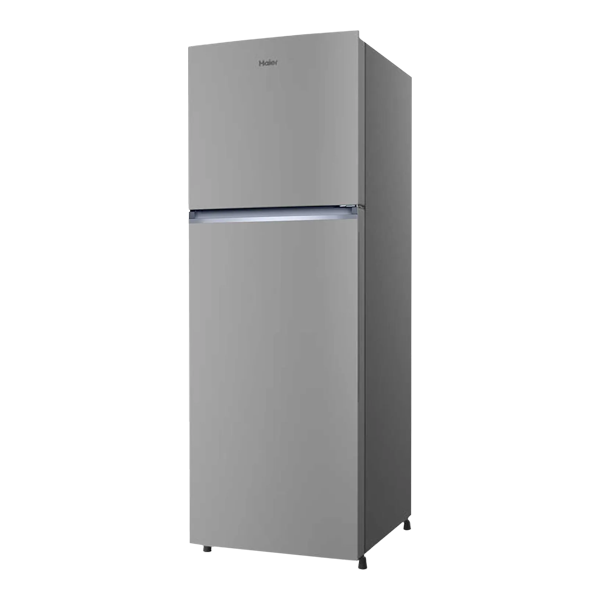 Buy Haier 240L 2 Star HRF-2902IEBS-P Flat Door Brushline Silver Frost Free Double Door Refrigerator – Vasanth and Co