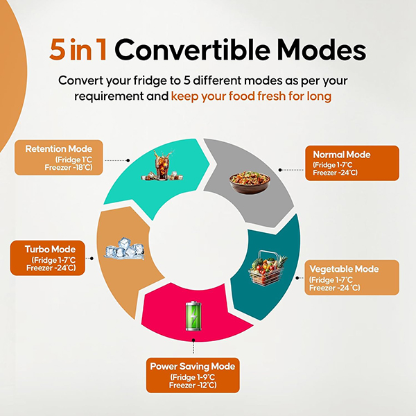 Buy Haier 240L 2 Star HRF-2902IBGB-P Flat Door Frost Free Double Door Refrigerator – Vasanth and Co