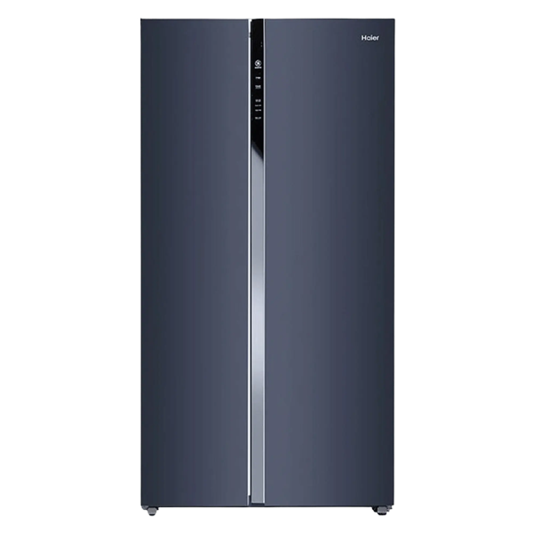 Buy Haier 596L HES-690GK Graphite Black Finish side by side Frost Free Refrigerator – Vasanth and Co