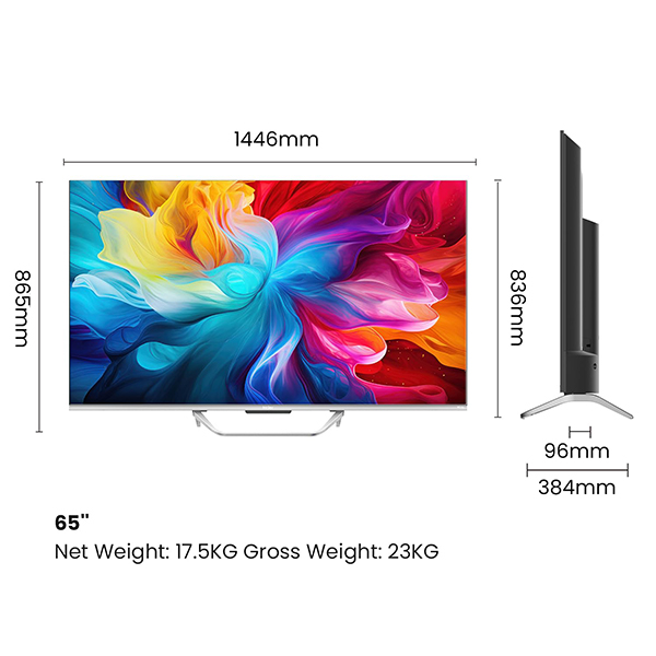 Buy Haier 65 inch 164 cm 65S800QT-P 4K Smart Google QLED TV – Vasanth and Co