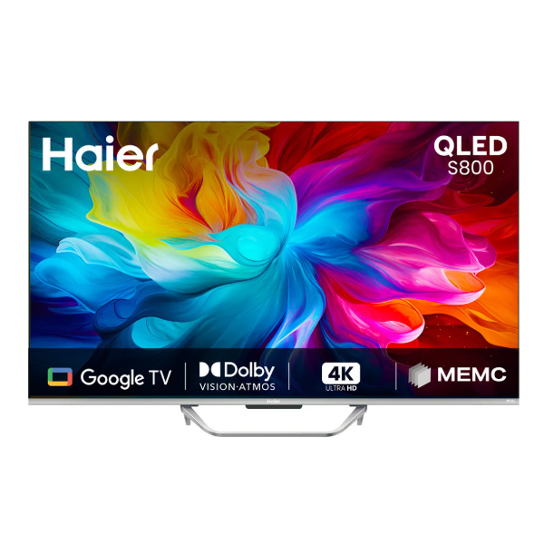 Buy Haier 85 inch 216 cm 85S800QT-P with Dolby Vision Atmos QLED Google TV – Vasanth and Co