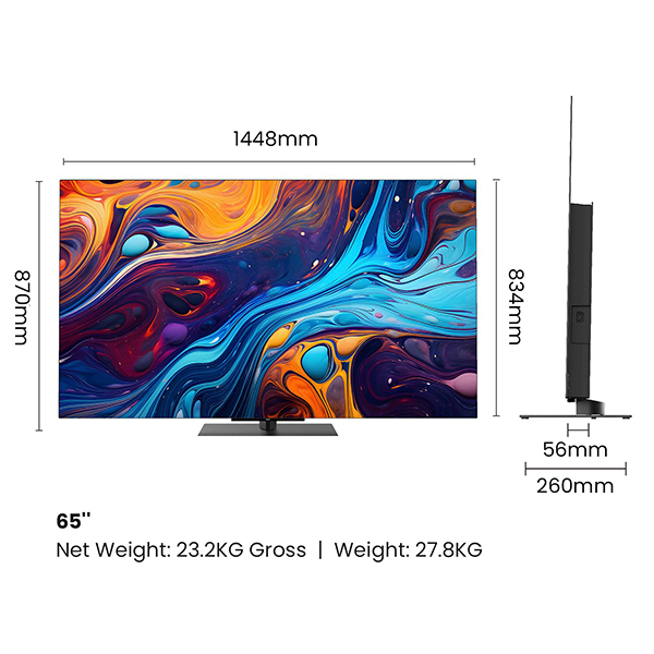 Buy Haier 65 inch 164 cm H65C90EUX 4K Ultra HD Smart OLED Google TV – Vasanth and Co