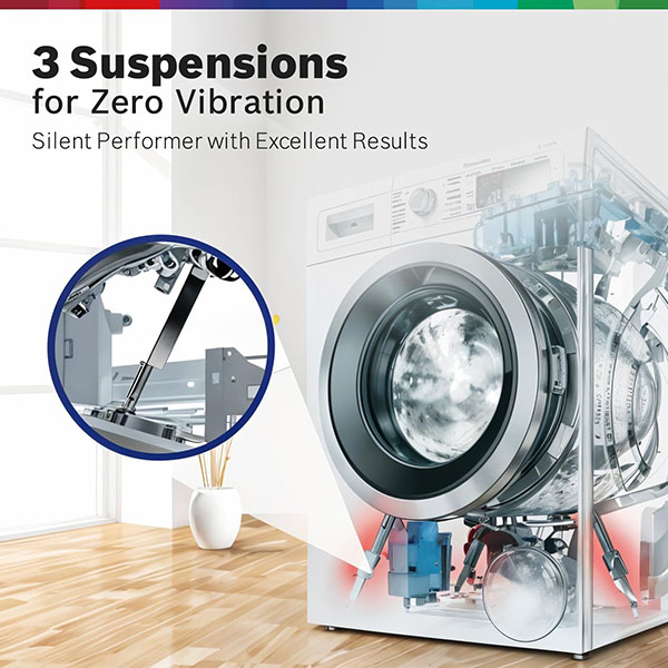 Buy Bosch 10kg 5 Star WGA252ZSIN Graphite Fully Automatic Front Load Washing Machine – Vasanth and Co