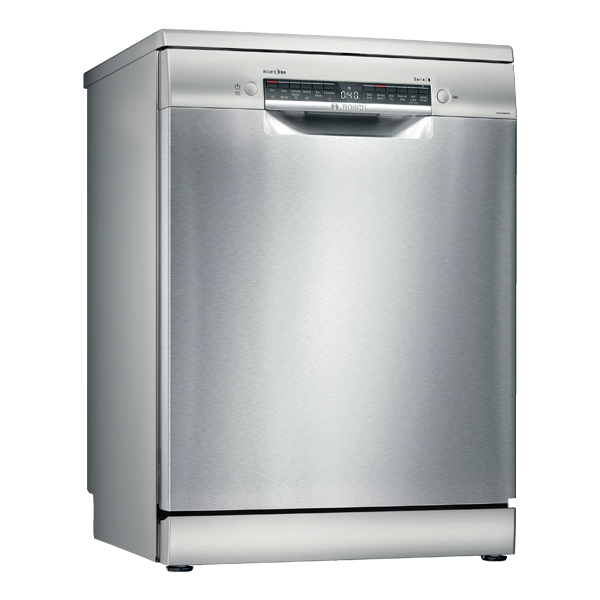 Buy Bosch 60 cm SMS6HVI00I Brushed Steel Anti-Fingerprint Free-standing Dishwasher – Vasanth and Co