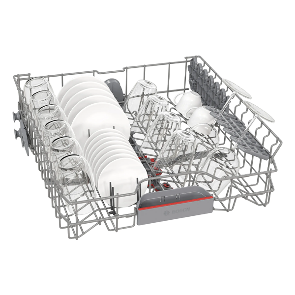 Buy Bosch 60 cm SMS6HMC00I Brushed Black Steel Anti-Fingerprint Free Standing Dishwasher – Vasanth and Co