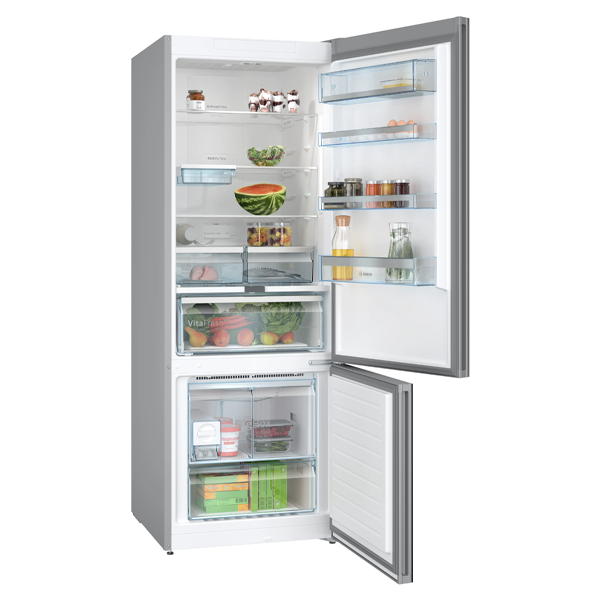 Buy Bosch 508L 2 Star KGN56LB42I Black Frost Free Bottom Freezer Refrigerator – Vasanth and Co