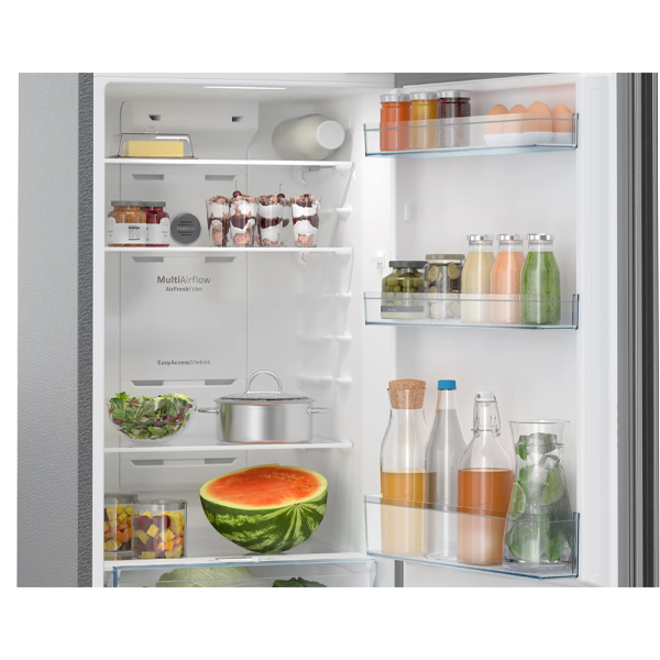 Buy Bosch 264L 3 Star CTC29S031I Shiney Silver Top Mount Double Door Refrigerator – Vasanth and Co
