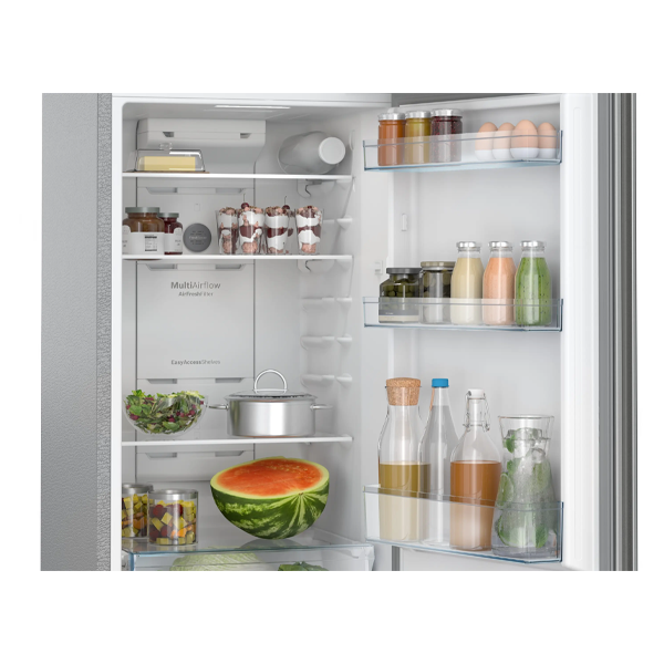 Buy Bosch 264L 3 Star CTC29S031I Shiney Silver Top Mount Double Door Refrigerator – Vasanth and Co