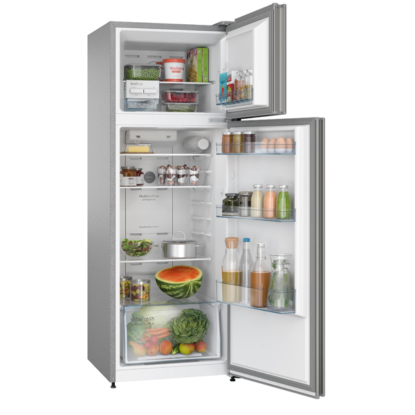Buy Bosch 264L 3 Star CTC29S031I Shiney Silver Top Mount Double Door Refrigerator – Vasanth and Co