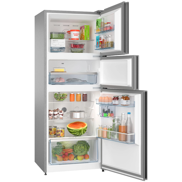 Buy Bosch 302L 3 Star CMC33K03NI Smoky Steel Frost Free Triple Door Refrigerator – Vasanth and Co