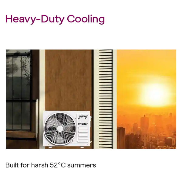 Buy Godrej 1.5 Ton 3 Star SIC 18VTC3 WYB CYP Inverter Split AC – Vasanth and Co