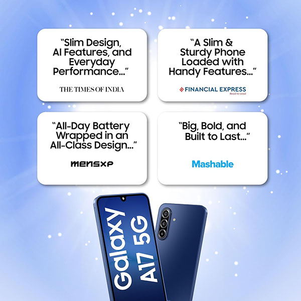 Buy Samsung A17 5g 8 Gb 128 Gb Blue Mobile – Vasanth and Co