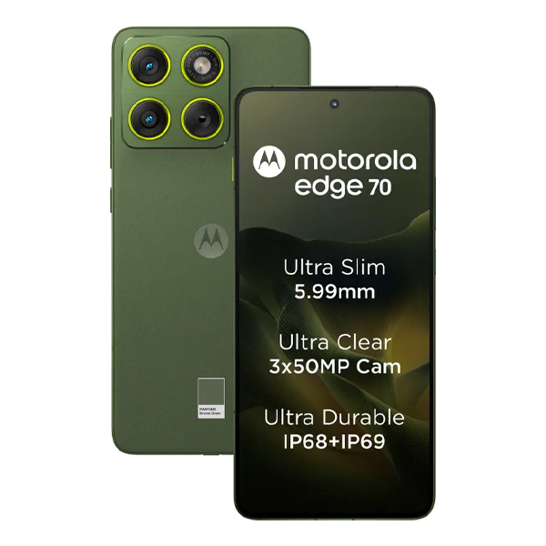 Buy Motorola Edge 70 8GB RAM 256GB Pantone Bronze Green Mobile – Vasanth and Co