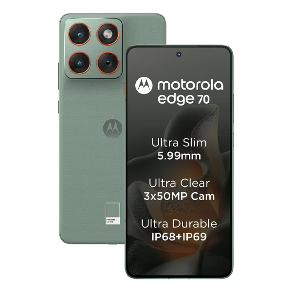 Buy Motorola Edge 70 8GB RAM 256GB Pantone Lily Pad Mobile – Vasanth and Co