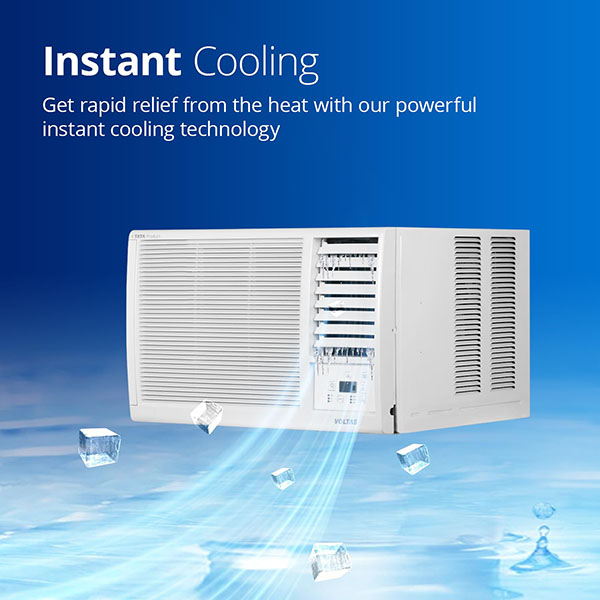 Buy Voltas 1 Ton 3 Star 123 Vectra Platina Fixed Speed Window AC – Vasanth and Co