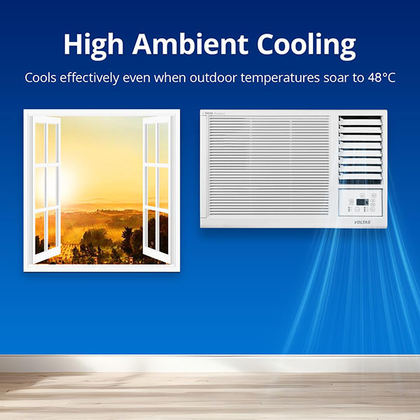 Buy Voltas 1 Ton 3 Star 123 Vectra Platina Fixed Speed Window AC – Vasanth and Co