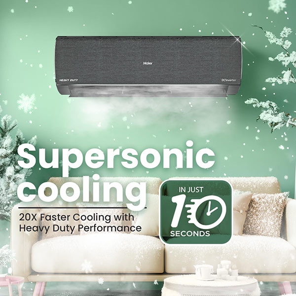 Buy Haier 1.6 Ton 5 Star HSU19G-MZAIP5BN-INV Gravity Series AI Climate Control Smart Split AC – Vasanth and Co