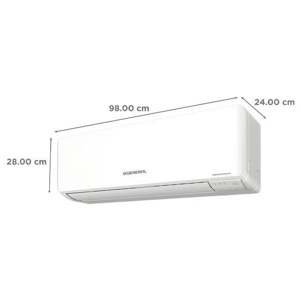 Buy O General 1.5 Ton 3 Star ASGG18CPAB-B Inverter Split Air Conditioner – Vasanth and Co