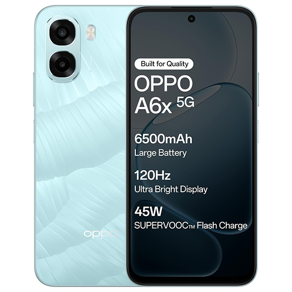 Buy Oppo A6X 5G 4GB RAM 128GB Ice Blue Mobile Phone – Vasanth and Co