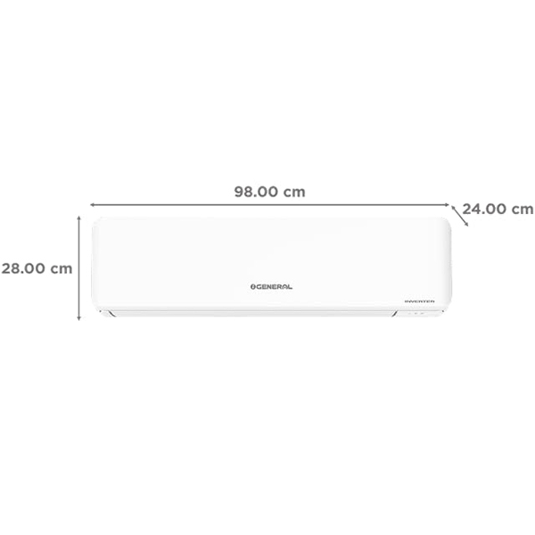 OGeneral 2 Ton 3 Star ASGG24CPAB-B Inverter Split AC