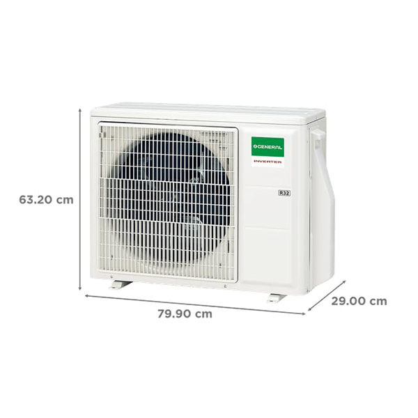 OGeneral 2 Ton 3 Star ASGG24CPAB-B Inverter Split AC
