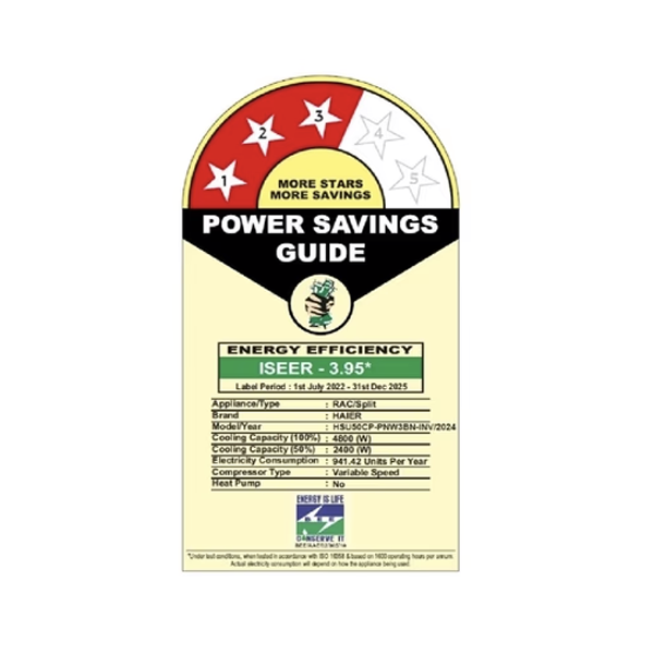 Buy Haier 1.5 Ton 3 Star HSU50CP-PNW3BN-INV Inverter Split AC – Vasanth & Co