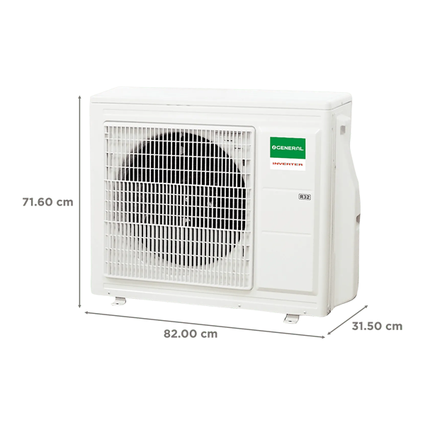 Buy O General 2 Ton 5 Star ASGG24CETB-B Inverter Split AC – Vasanth and Co