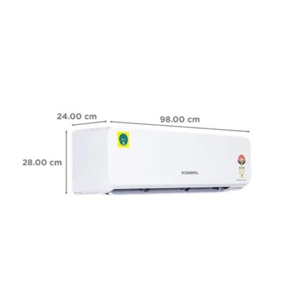 Buy O General 2 Ton 5 Star ASGG24CGAA-B White Inverter Split AC – Vasanth and Co