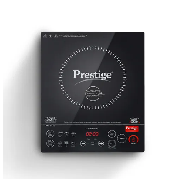Prestige PIC 6.1 V3 2200W Induction Cooktop with Dual Heat Sensor – Vasanth & Co