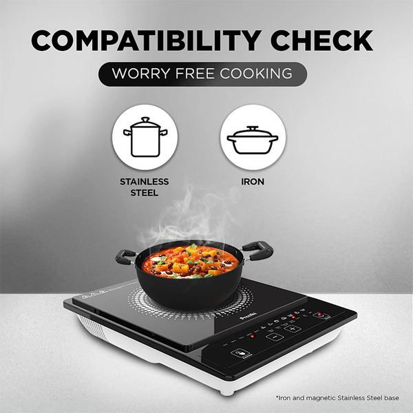 Preethi Indicook IC123 1600W Induction Cooktop – Buy at Vasanth & Co