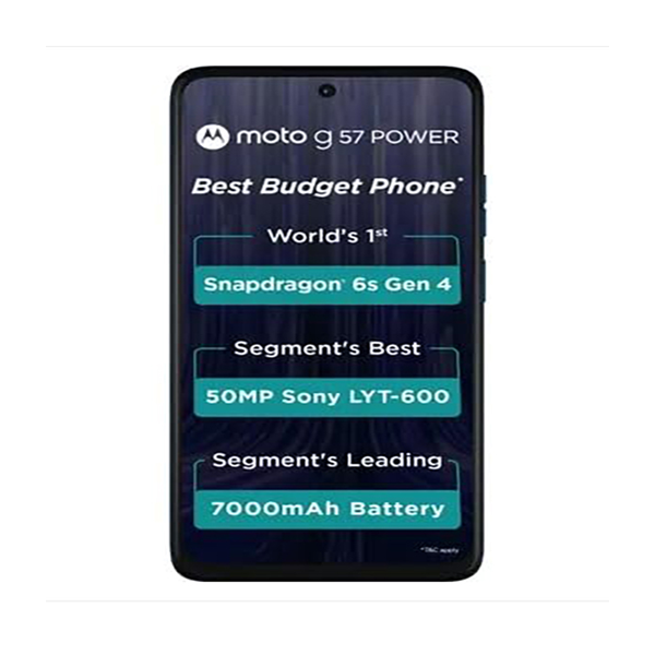 Buy Motorola G57 5G 8GB RAM 128GB Pantone Fluidity Mobile Phone – Vasanth and Co