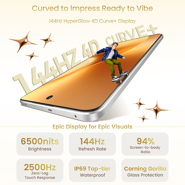 Buy Realme 15 5G 8GB 128GB Flowing Silver Mobile Phone – Vasanth and Co