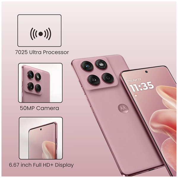 Buy Motorola Edge 60 Fusion 12GB RAM 256GB Pantone Zephyr Mobile Phone – Vasanth and Co