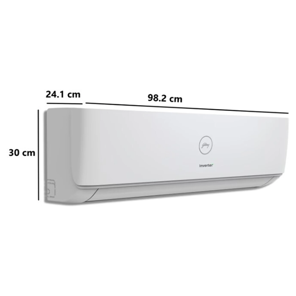 Buy Godrej 1.5 Ton 3 Star SIC 18DTC3 GYA AL White Split Inverter AC – Vasanth and Co